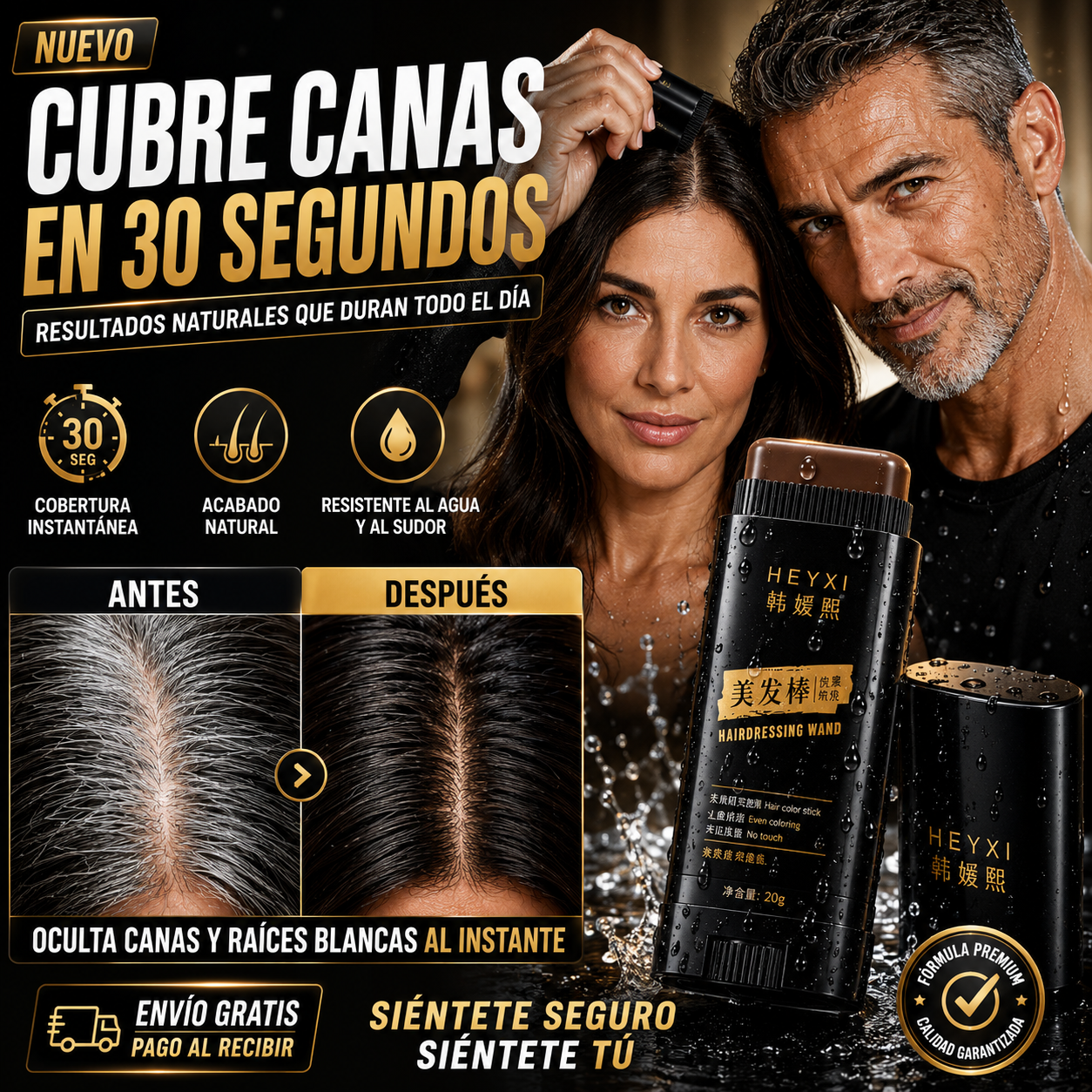 Barra Cubre Canas - Black
