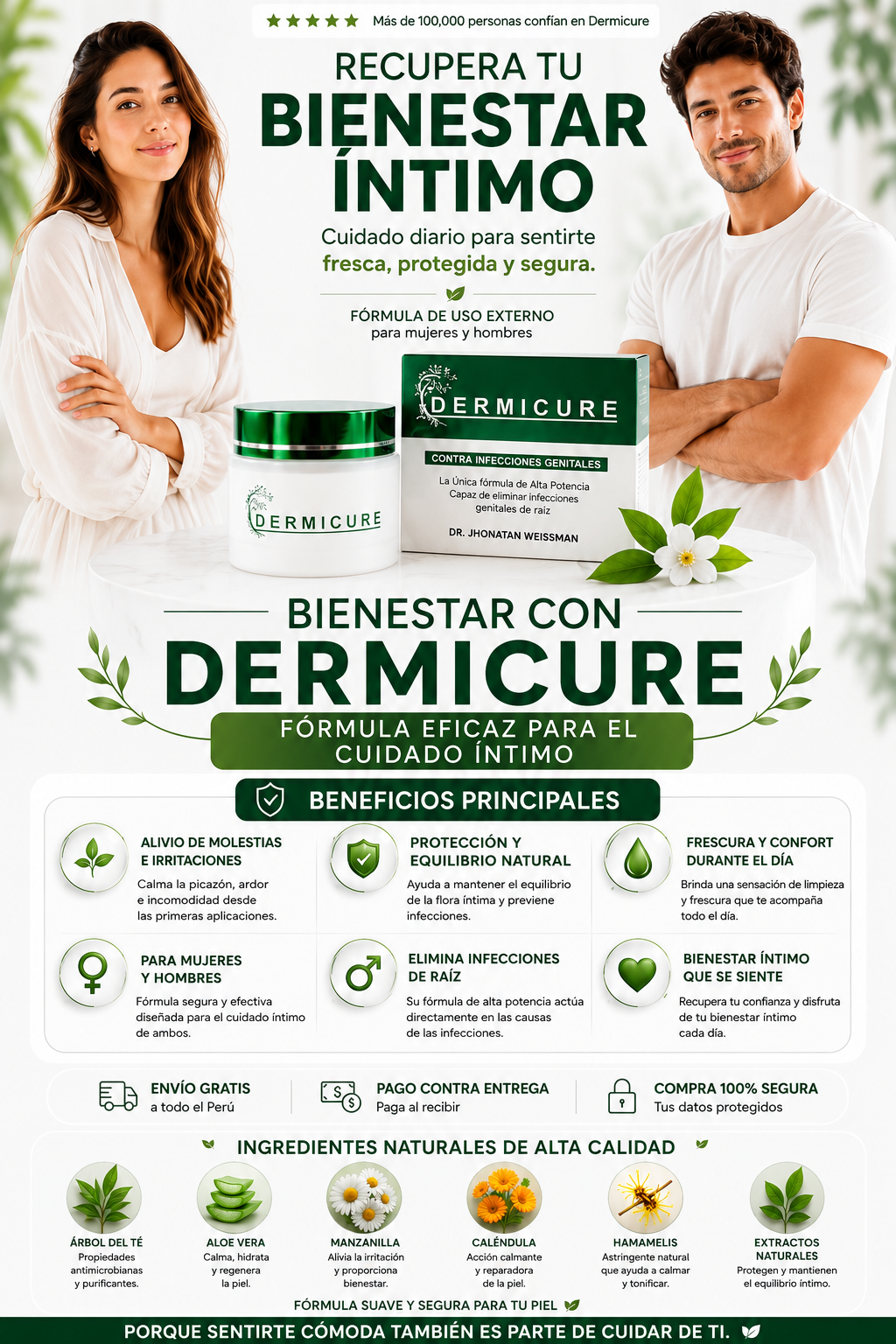 Crema Dermicure - Cuidado y Protección para tu zona Íntima.