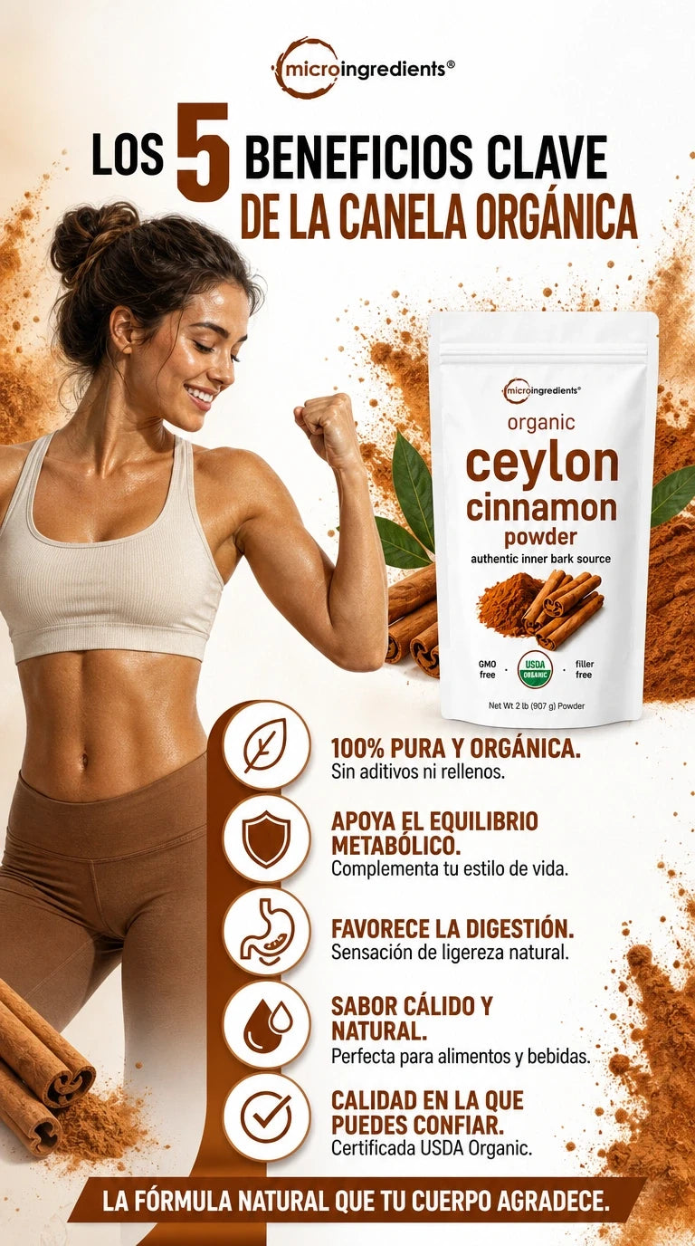 Canela de Ceylan en Polvo