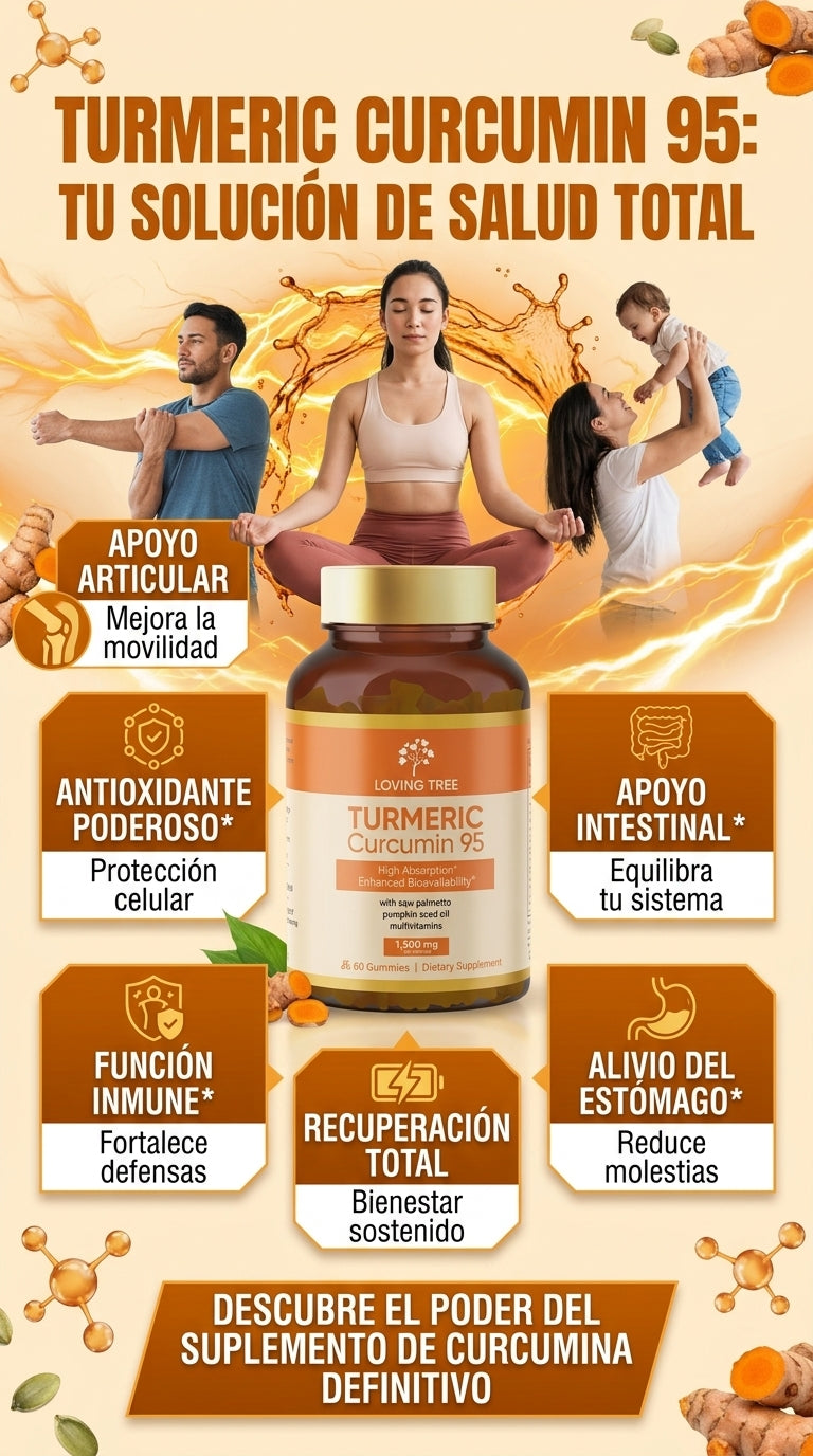 Turmeric Curcumin - 60 Gomitas