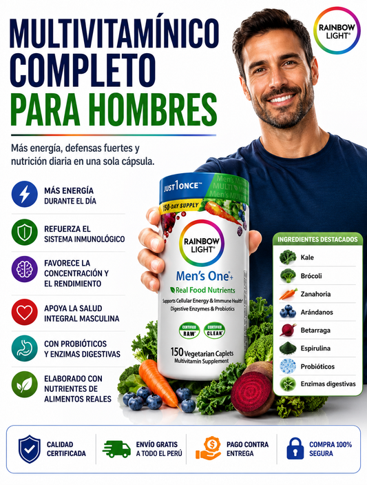 Complejo Multivitamínico para Hombres - 150 cap