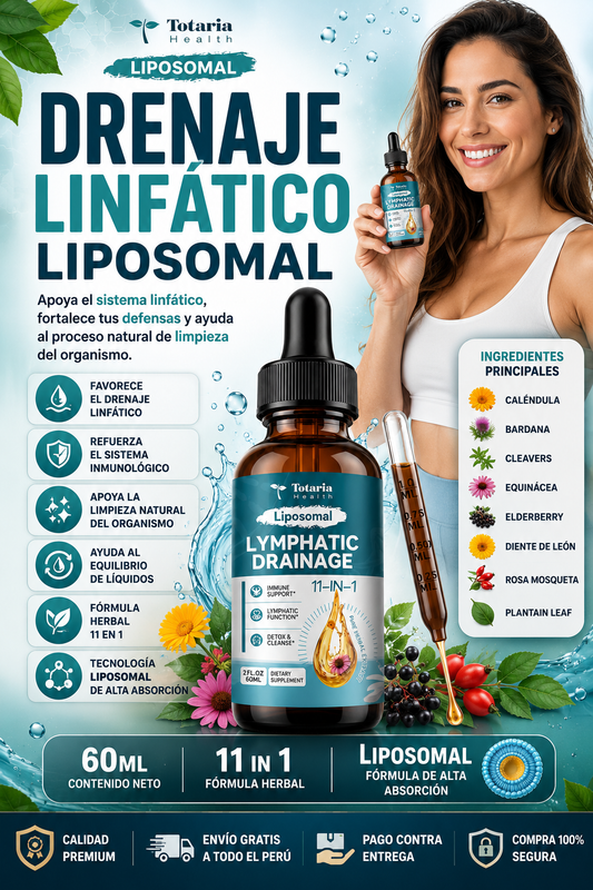 Drenaje Linfático Liposomal - 11 EN 1