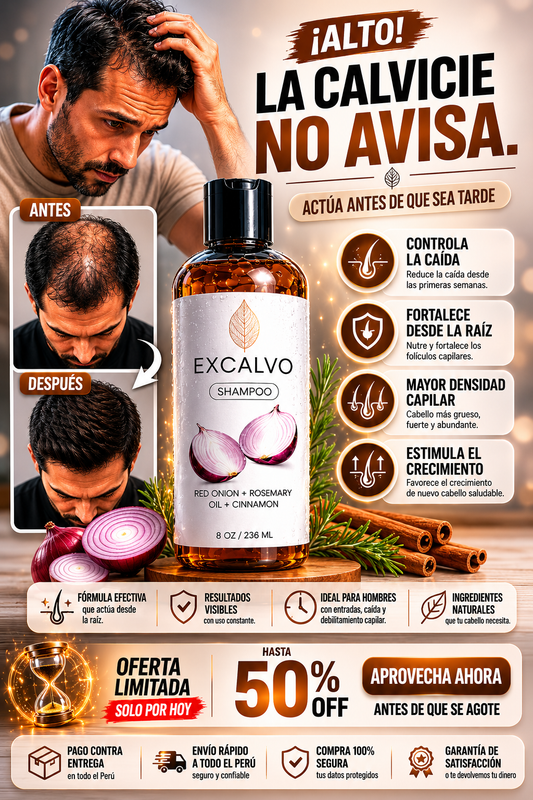 Shampoo Excalvo - 240 ML