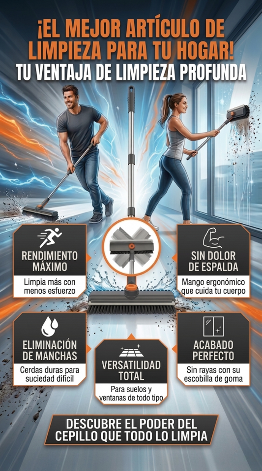 Escoba Multiuso & Versátil
