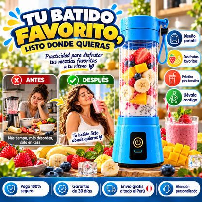 BATIDORA PORTATIL RECARGABLE