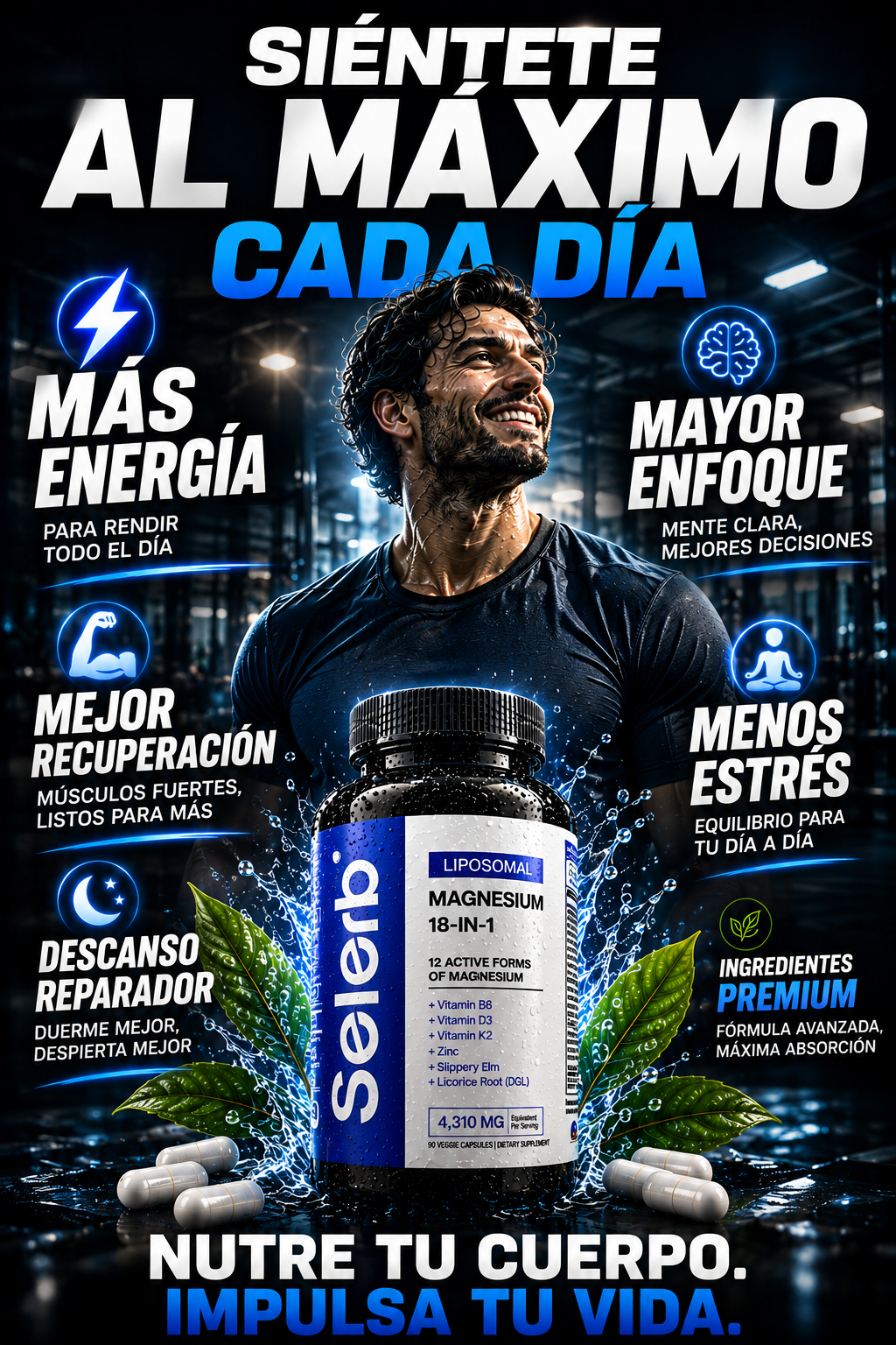 MAGNESIUM 18-IN-1 LIPOSOMAL - 90 CAPSULAS
