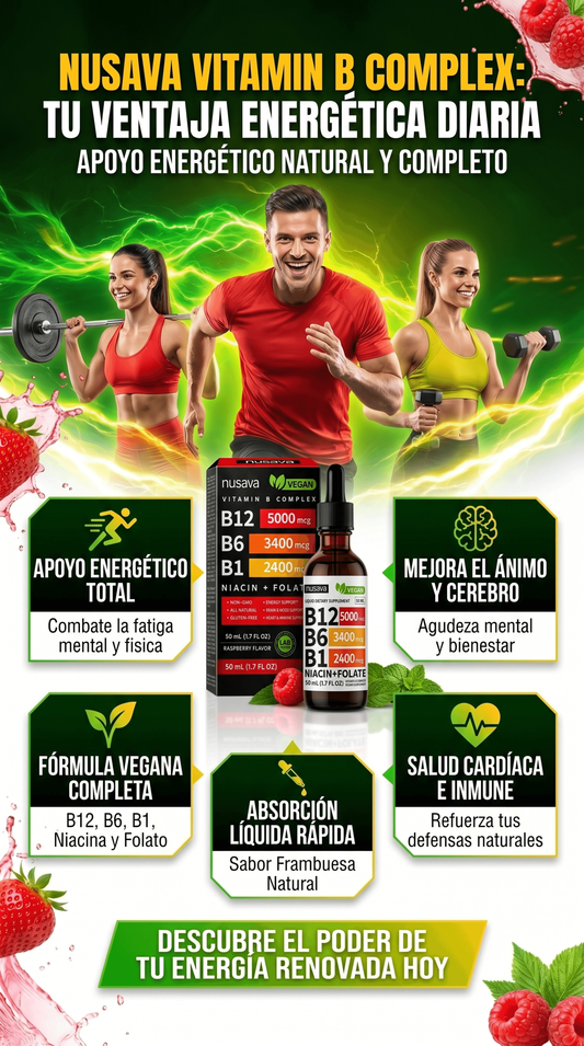 NUSAVA VITAMINA B12, B6, B1