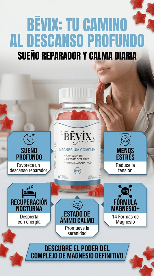BEVIX Magnesium Complex - 60 Gummies