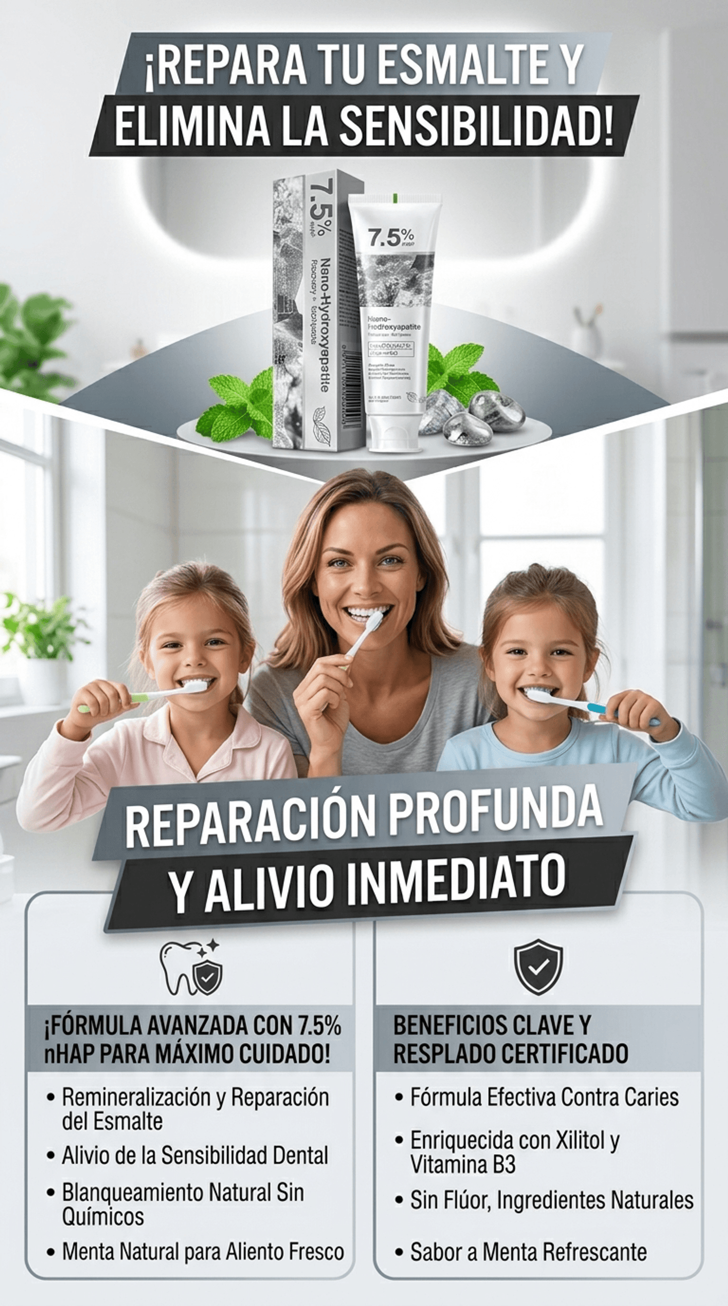 Nano Hidroxiapatita - Pasta Dental