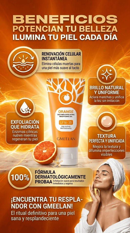 Gel Exfoliante De Naranja