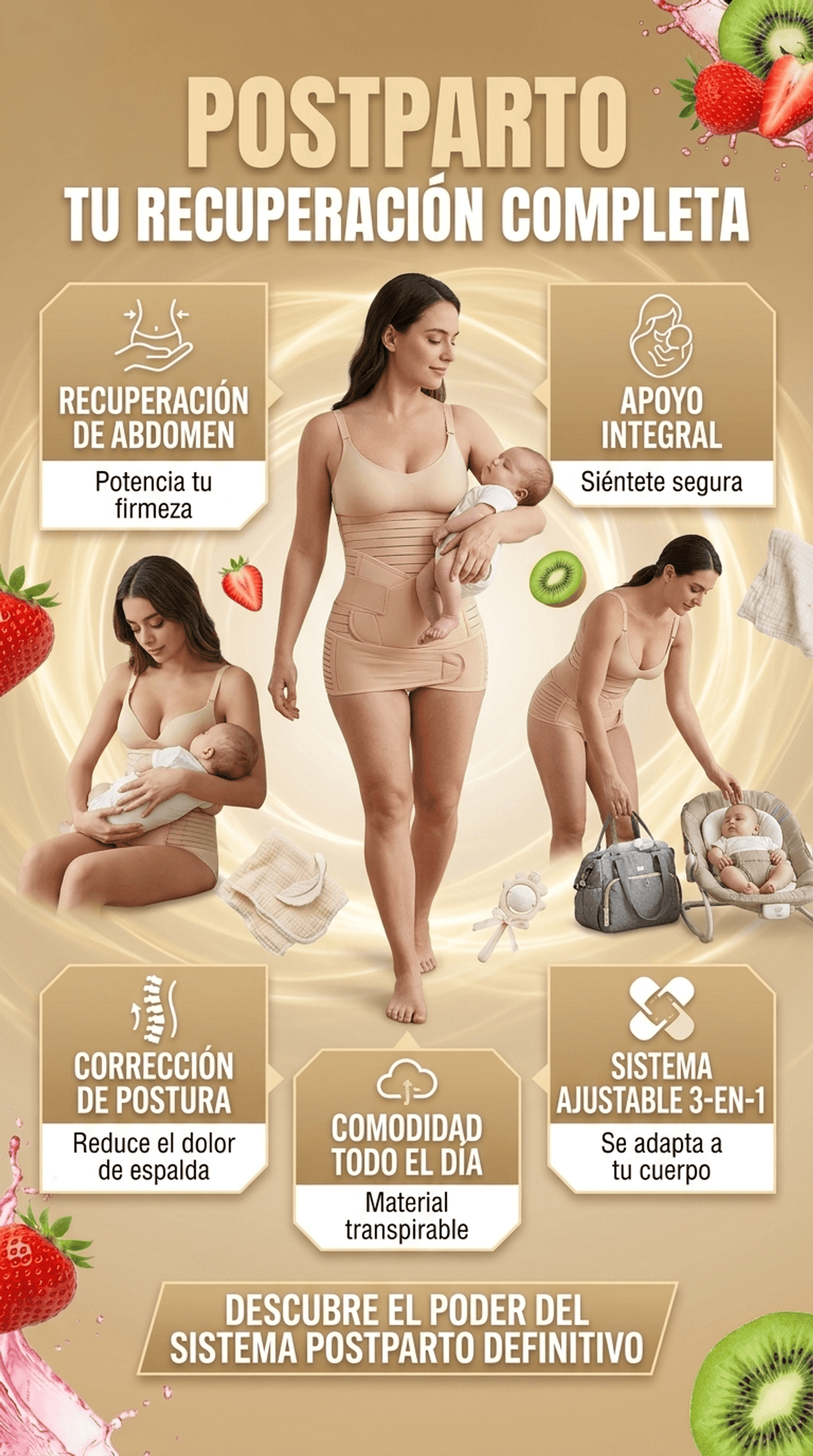 FAJA POST PARTO - Talla M & L