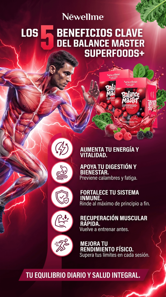 NEWELLME Balance Master - 30 sobres