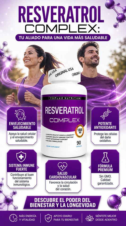 RESVERATROL Complex - 90 capsulas