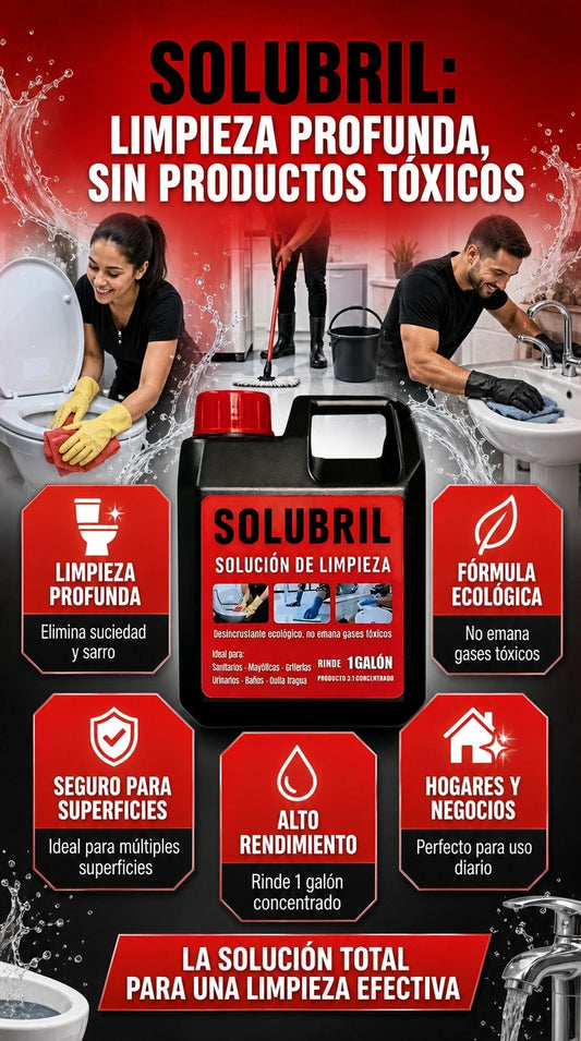 SOLUBRIL - LIMPIEZA PROFUNDA PARA TU HOGAR