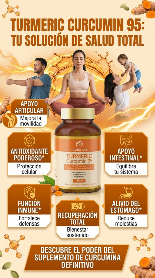 Turmeric Curcumin - 60 Gomitas